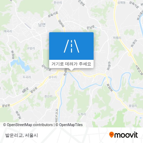 발운리교 지도