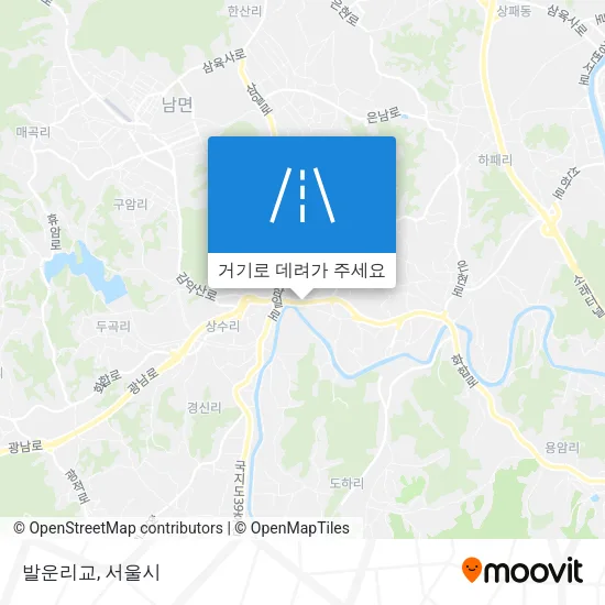 발운리교 지도