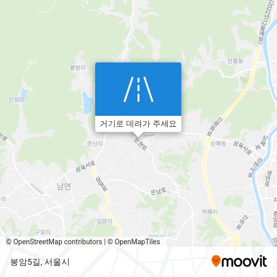 봉암5길 지도