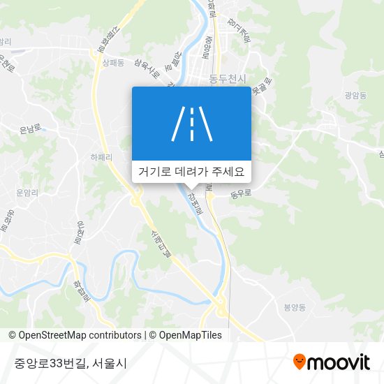 중앙로33번길 지도
