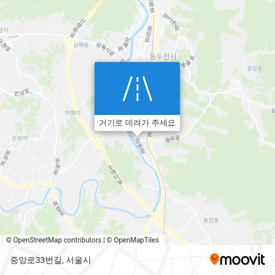 중앙로33번길 지도