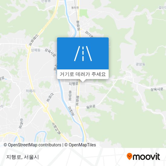 지행로 지도