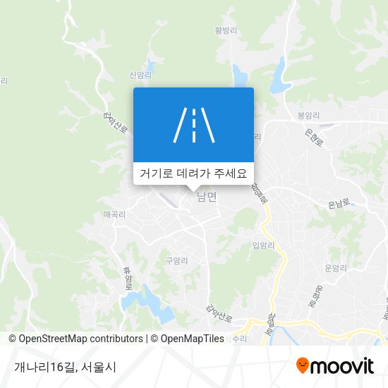 개나리16길 지도