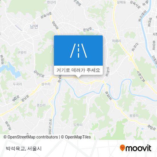 박석육교 지도