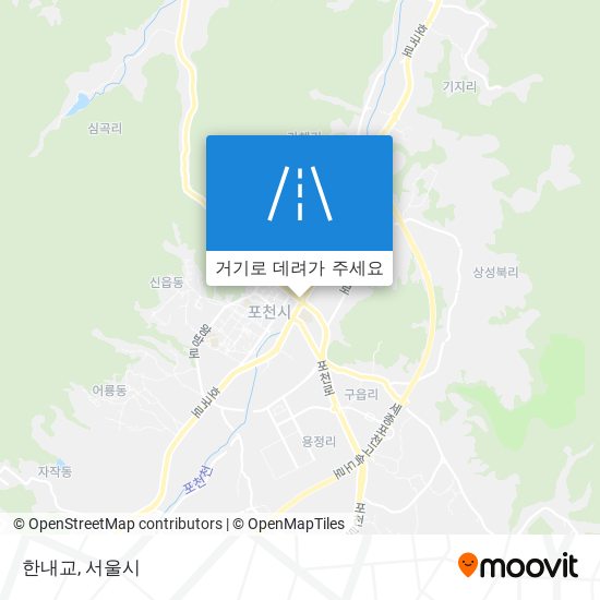 한내교 지도