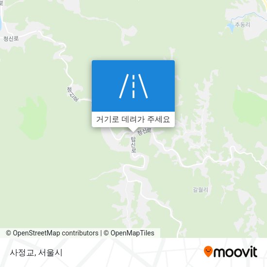 사정교 지도