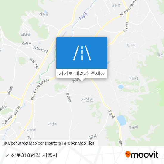 가산로318번길 지도