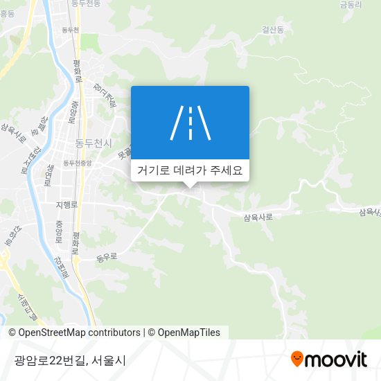 광암로22번길 지도