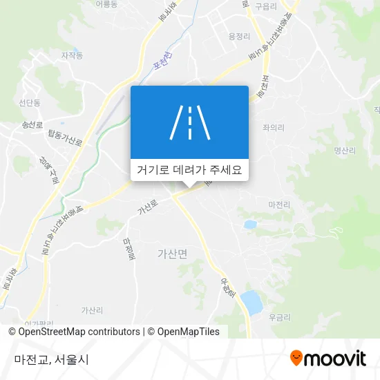 마전교 지도