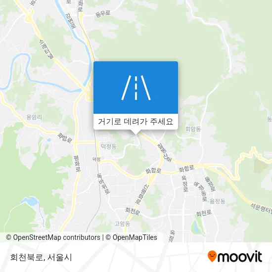 회천북로 지도