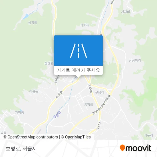 호병로 지도