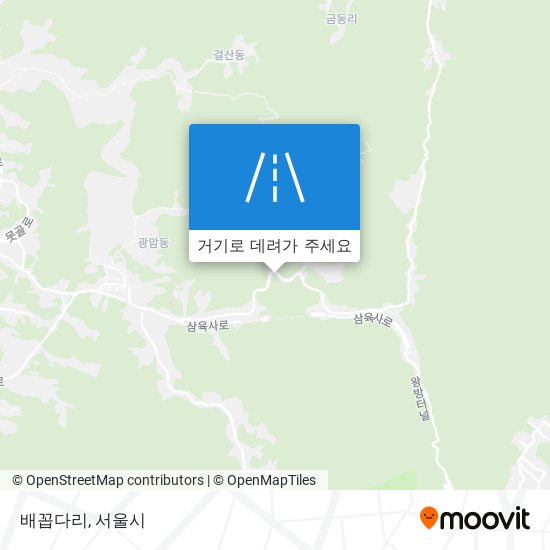 배꼽다리 지도