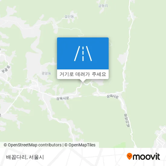 배꼽다리 지도