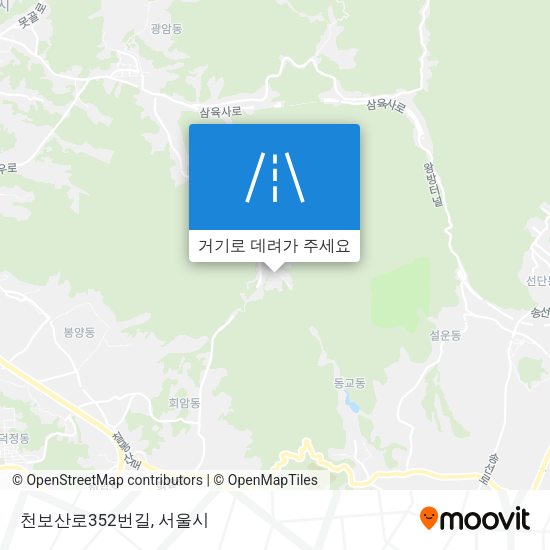 천보산로352번길 지도