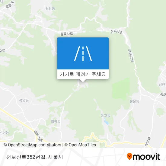 천보산로352번길 지도