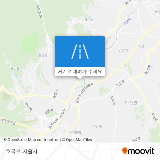 호국로 지도