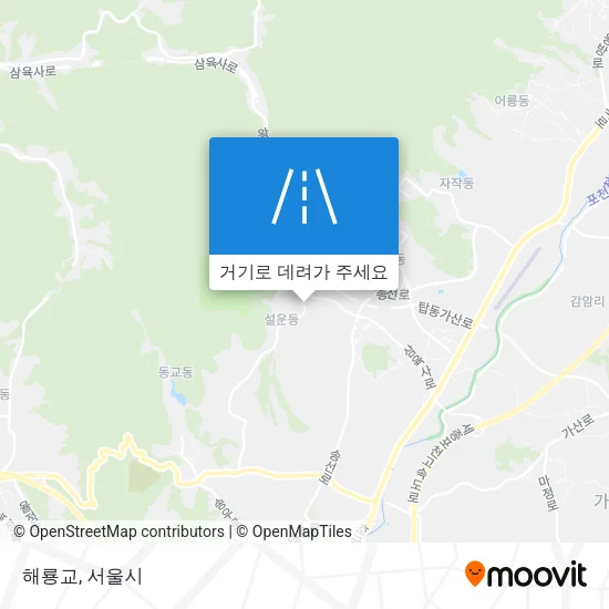 해룡교 지도