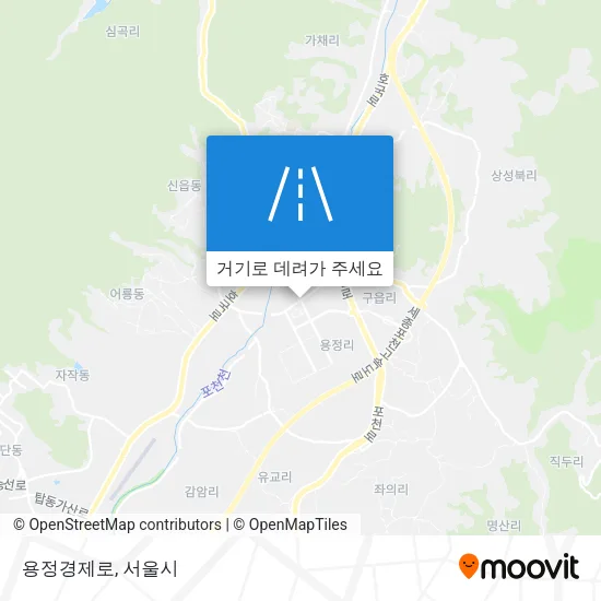 용정경제로 지도