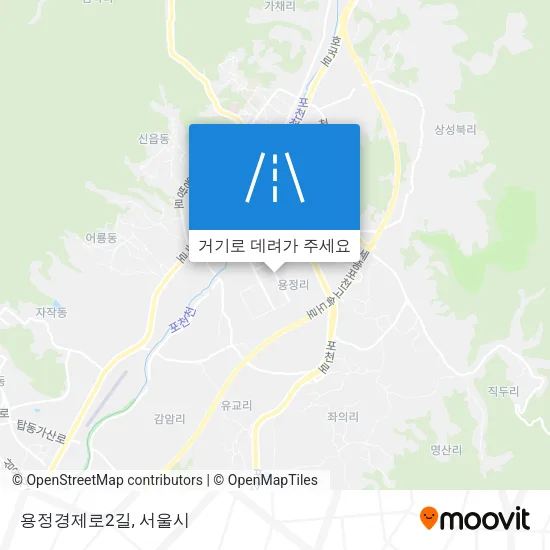 용정경제로2길 지도