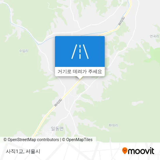 사직1교 지도