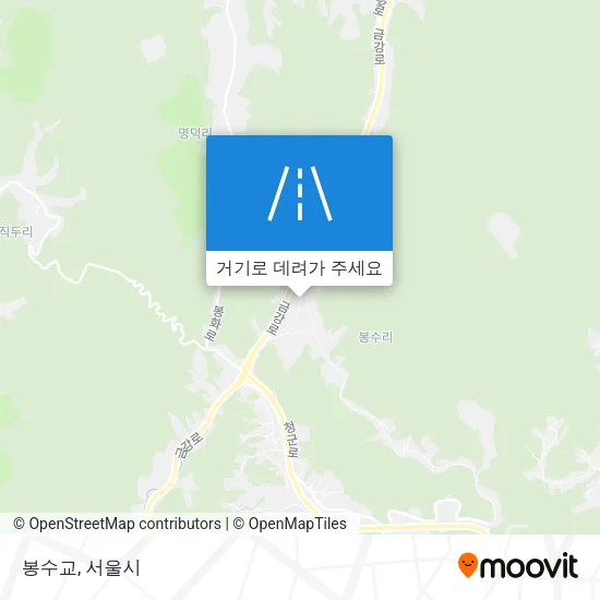 봉수교 지도