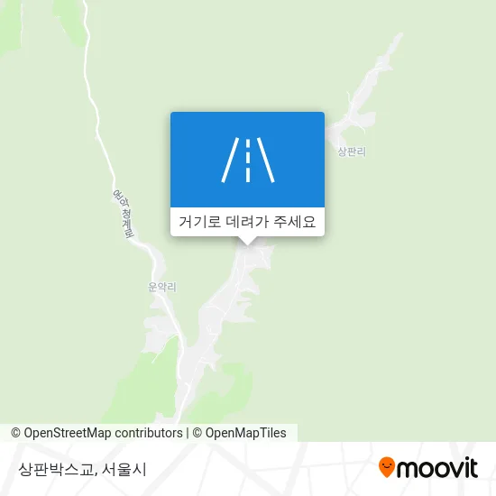 상판박스교 지도