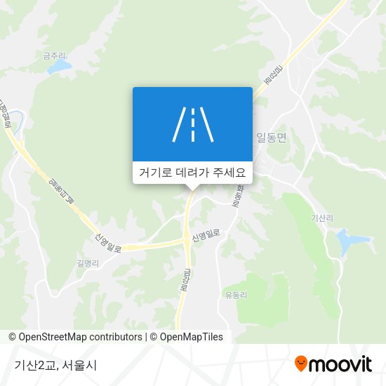 기산2교 지도