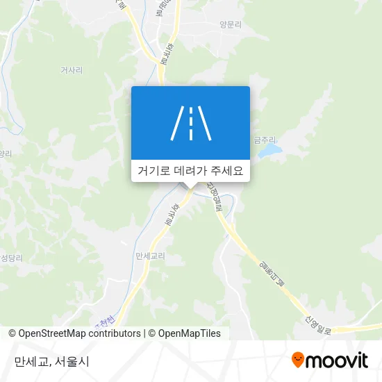 만세교 지도