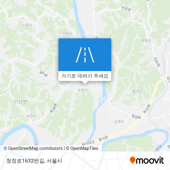 청정로1632번길 지도