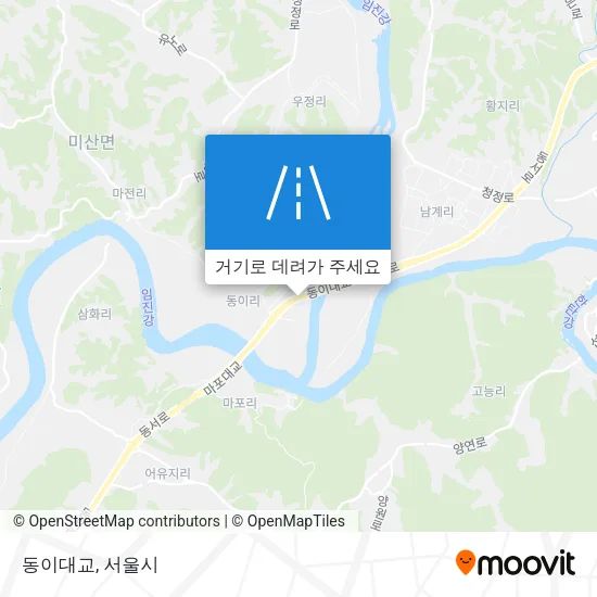동이대교 지도