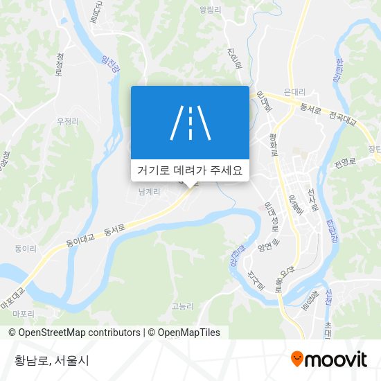 황남로 지도