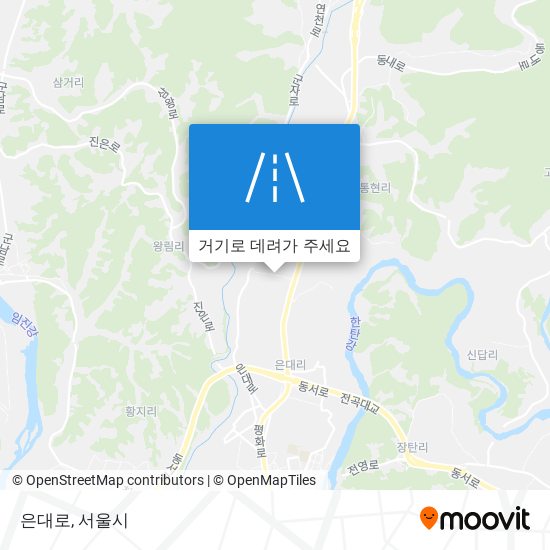 은대로 지도