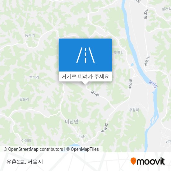 유촌2교 지도