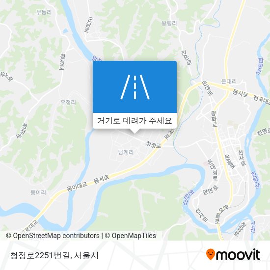 청정로2251번길 지도