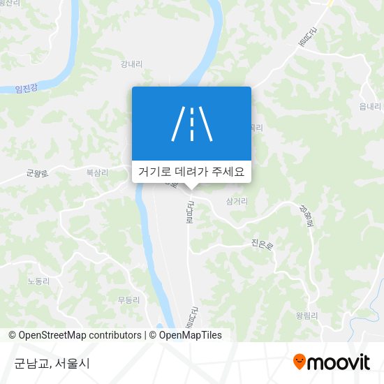 군남교 지도