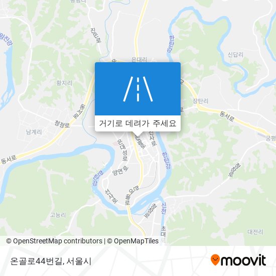 온골로44번길 지도