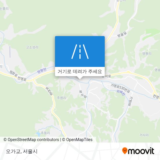오가교 지도
