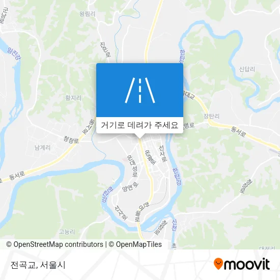 전곡교 지도