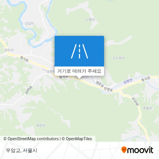 우암교 지도