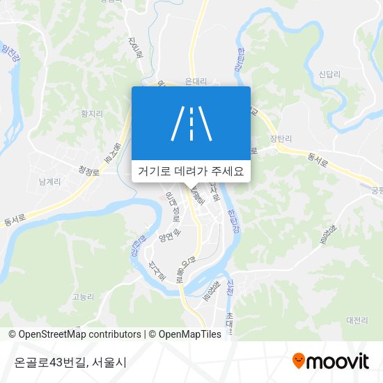 온골로43번길 지도