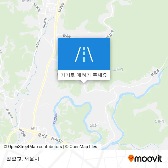 칠팔교 지도