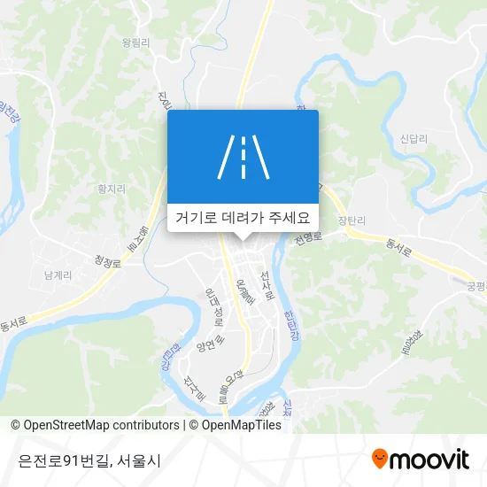 은전로91번길 지도