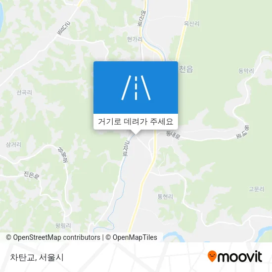 차탄교 지도
