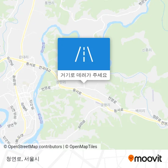 청연로 지도