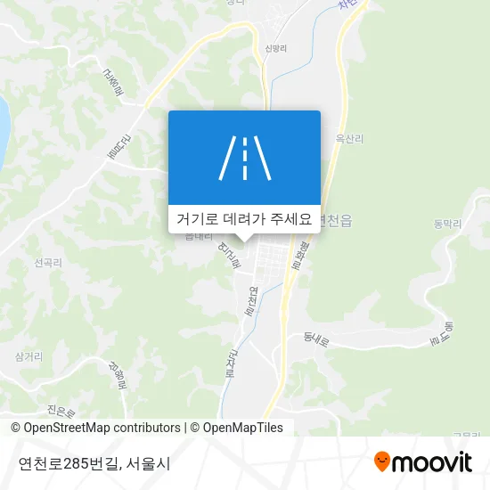 연천로285번길 지도
