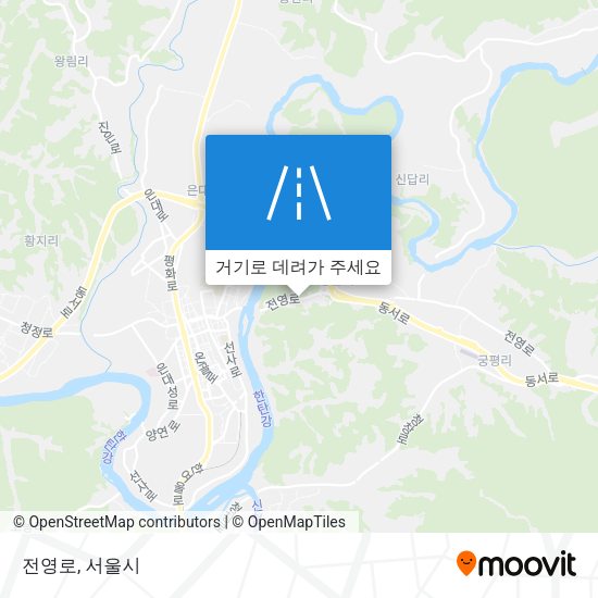 전영로 지도