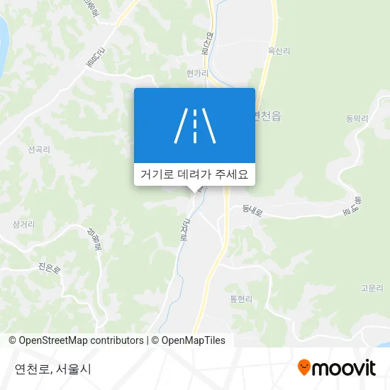 연천로 지도