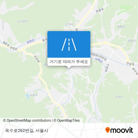 옥수로262번길 지도