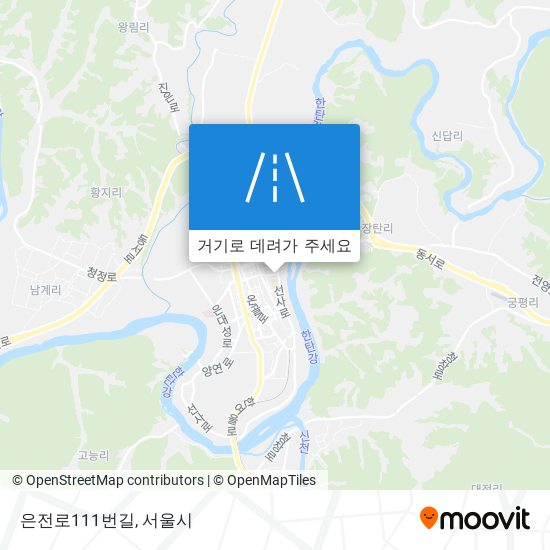 은전로111번길 지도