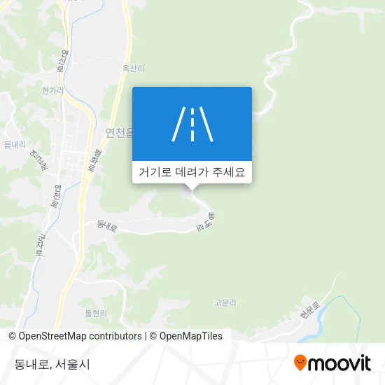 동내로 지도